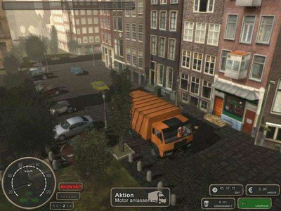 третий скриншот из Big City Rigs: Garbage Truck Driver