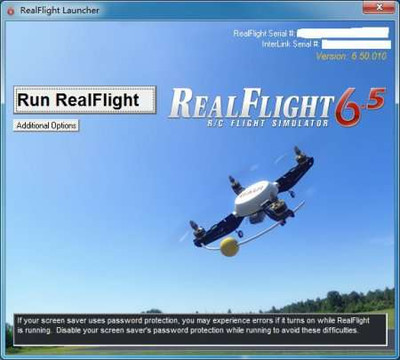 второй скриншот из RealFlight G5