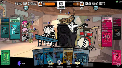 третий скриншот из Battle Bands: Rock & Roll Deckbuilder