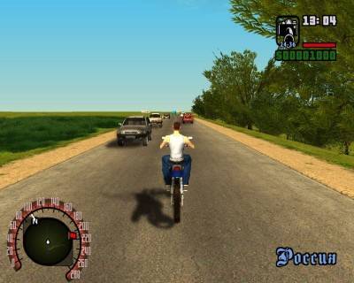 третий скриншот из Grand Theft Auto: San Andreas - Russia Forever