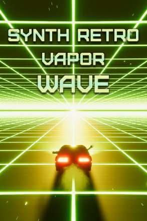 Обложка Synth Retro Vapor Wave