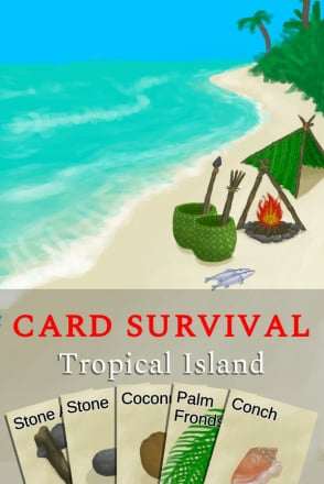 Обложка Card Survival: Tropical Island
