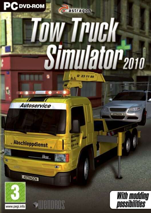 Обложка Tow Truck Simulator 2010 / Abschleppwagen-Simulator 2010