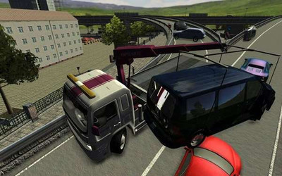 четвертый скриншот из Tow Truck Simulator 2010 / Abschleppwagen-Simulator 2010