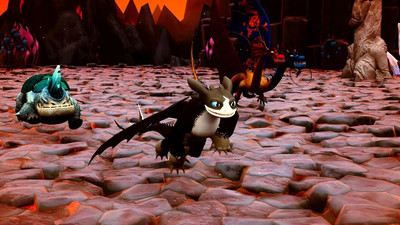 второй скриншот из DreamWorks Dragons: Legends of The Nine Realms
