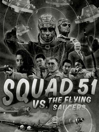 Обложка Squad 51 vs. the Flying Saucers