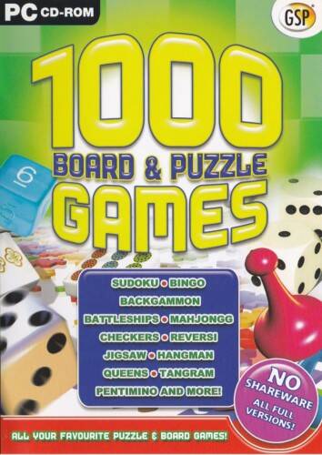 Обложка 1000 Board & Puzzle Games