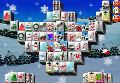 четвертый скриншот из Christmas Mahjong / Рождественский маджонг