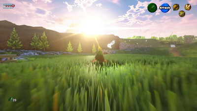 второй скриншот из Zelda Ocarina of Time: Unreal Engine 4 Remake