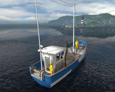 первый скриншот из Open Sea Fishing: The Simulation / Рыбалка в открытом море