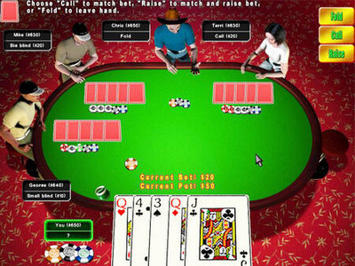 четвертый скриншот из Texas hold'em: high stakes poker / Покер: делайте ваши ставки