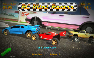 четвертый скриншот из RC Mini Racers