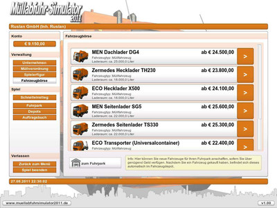 первый скриншот из Muellabfuhr Simulator 2011 / Müllabfuhr-Simulator 2011