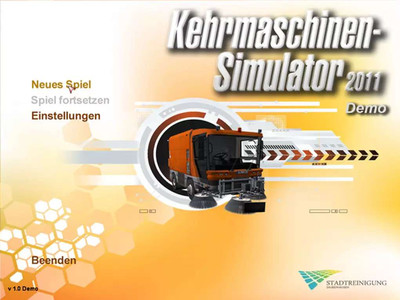 первый скриншот из Kehrmaschinen Simulator 2011 / Симулятор уборочных машин 2011