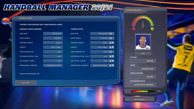 четвертый скриншот из Handball Manager 2021