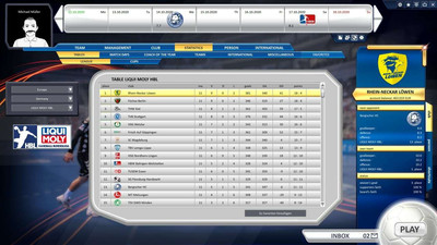 второй скриншот из Handball Manager 2021
