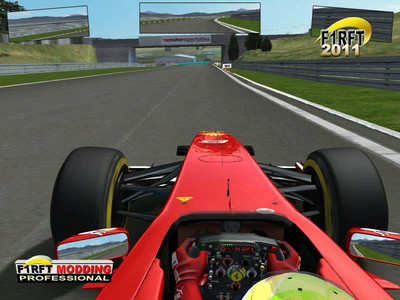 второй скриншот из rFactor - F1 RFT 2011 FINAL