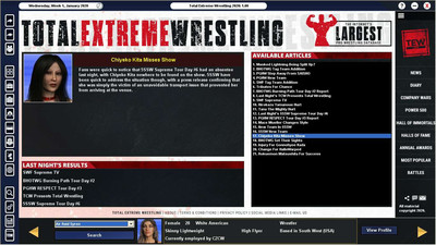 третий скриншот из Total Extreme Wrestling 2020