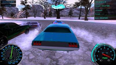 четвертый скриншот из Frozen Drift Race