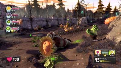 второй скриншот из Plants vs. Zombies: Garden Warfare