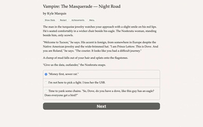четвертый скриншот из Vampire: The Masquerade - Night Road