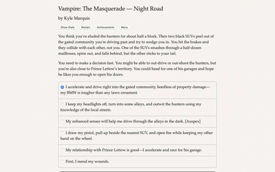 первый скриншот из Vampire: The Masquerade - Night Road