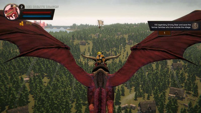 второй скриншот из On the Dragon Wings - Birth of a Hero