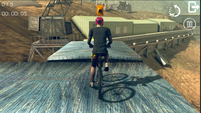 четвертый скриншот из Bicycle Challenge - Wastelands