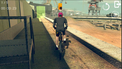 второй скриншот из Bicycle Challenge - Wastelands