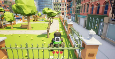 четвертый скриншот из Lawnmower game: Mortal Race