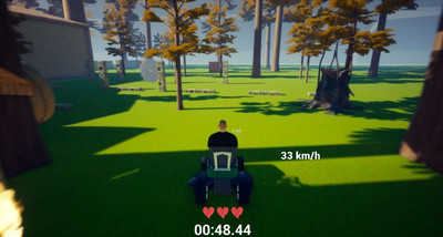первый скриншот из Lawnmower game: Mortal Race