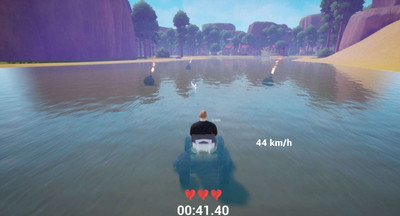 третий скриншот из Lawnmower game: Mortal Race