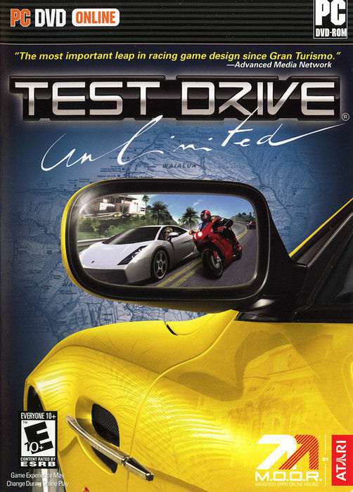 Обложка Test Drive Unlimited + Mega Pack (Gold)