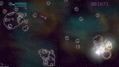 первый скриншот из Asteroids: Recharged