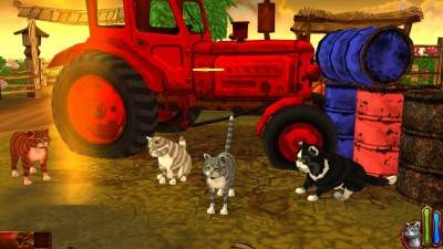 третий скриншот из Приключения кота Парфентия в деревне! / The Cat! Porfirio's Adventure