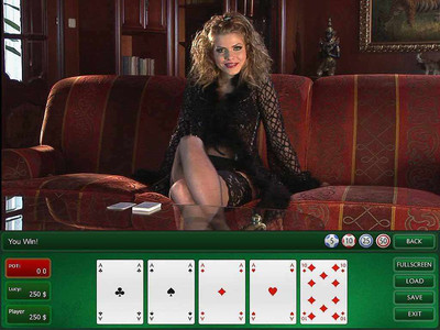 третий скриншот из Стрип Покер - Страсть и карты