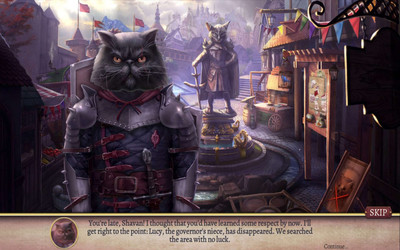 четвертый скриншот из Knight Cats: Leaves on the Road Collector's Edition