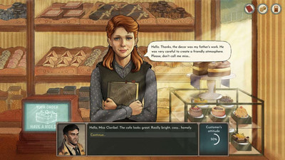 четвертый скриншот из Coffee Noir - Business Detective Game
