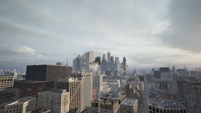 второй скриншот из The City: Superhero Flying Experience