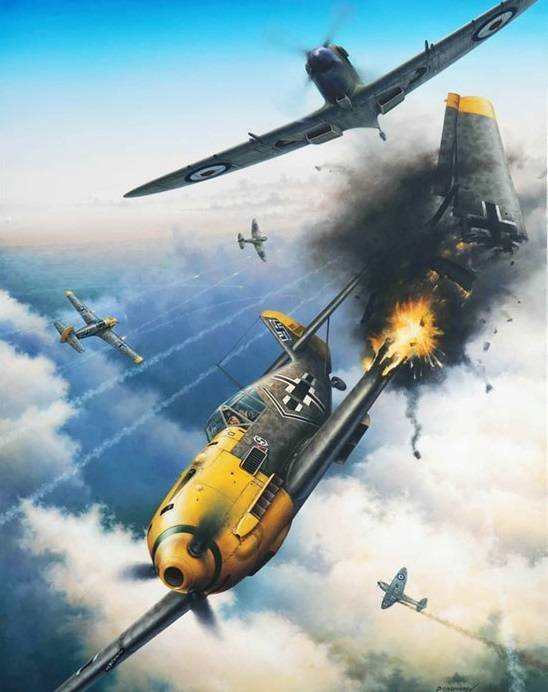 Обложка Истребители РАФ. Сражение над Ла-Маншем