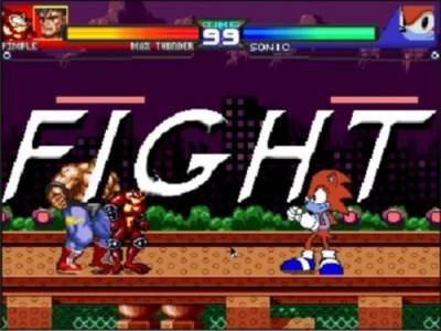 второй скриншот из M.U.G.E.N Sega Fighting