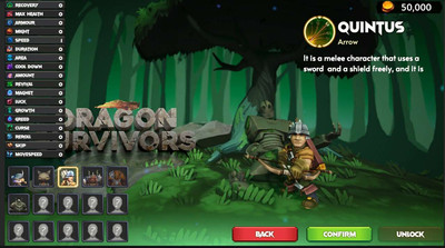 четвертый скриншот из Dragon Survivors