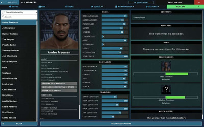четвертый скриншот из Pro Wrestling Sim