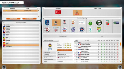 третий скриншот из International Basketball Manager