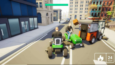 второй скриншот из Lawnmower Game: Battle
