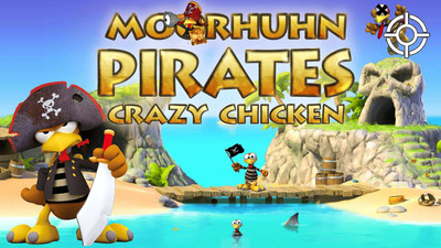 второй скриншот из Moorhuhn Piraten - Crazy Chicken Pirates
