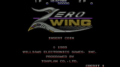 первый скриншот из Zero Wing