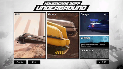 первый скриншот из Hovercars 3077:Underground Racing