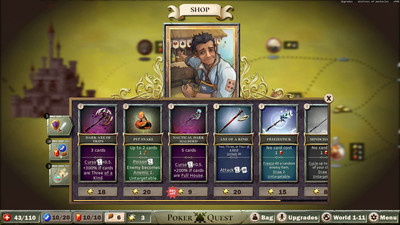 третий скриншот из Poker Quest: Swords and Spades