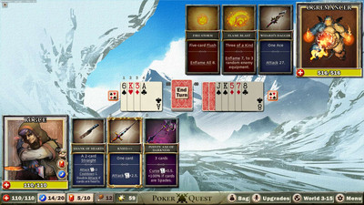 первый скриншот из Poker Quest: Swords and Spades